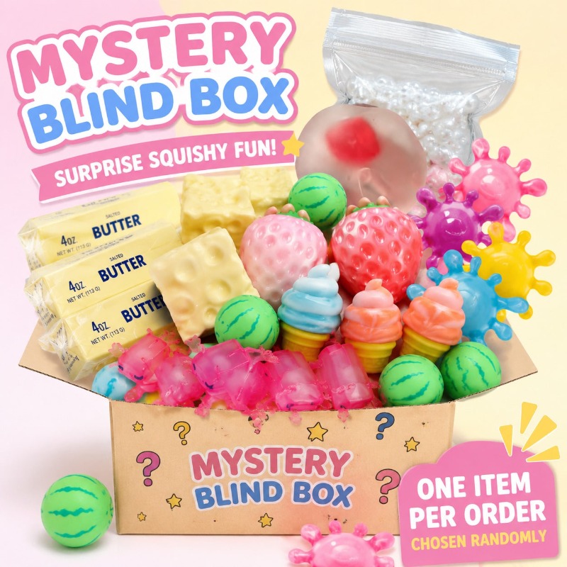Food Storage And Container - 100+ Mystery Fidget Toy Blind Box,
