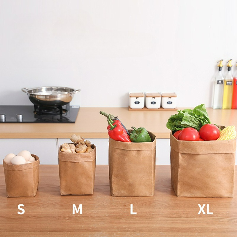 Kraftpapiertüten, waschbare Pa – Food Storage Of Plants Bewertung und Preis