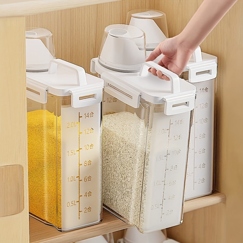 Food Storage Jar Set - 1-teiliger Vorratsbehälter, insektensicherer und feuchtigkeitsbeständiger versiegelter