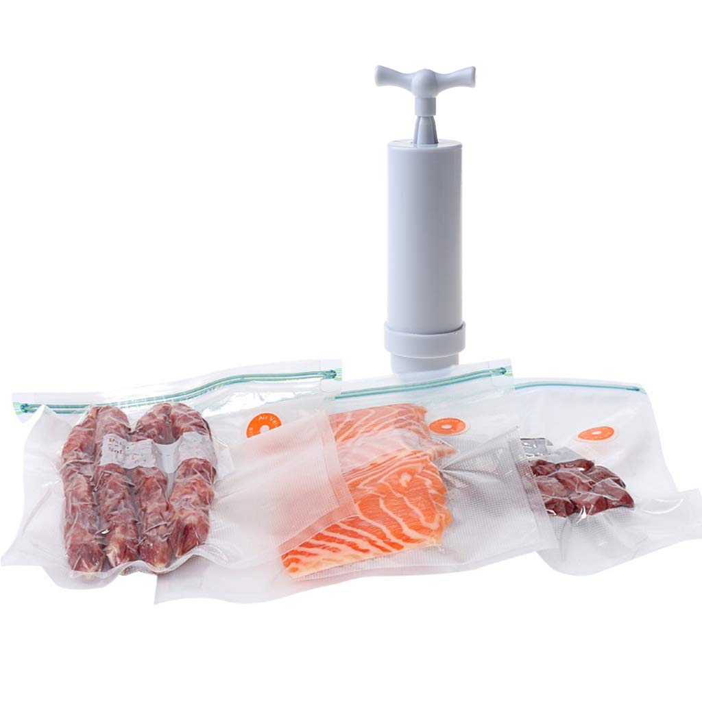 Food Storage Vacuum Pump - Pumpen-Aufbewahrungsbeutel Vakuumiergerät Manuelle Pumpe Vakuumbeutel Saugluftpumpe