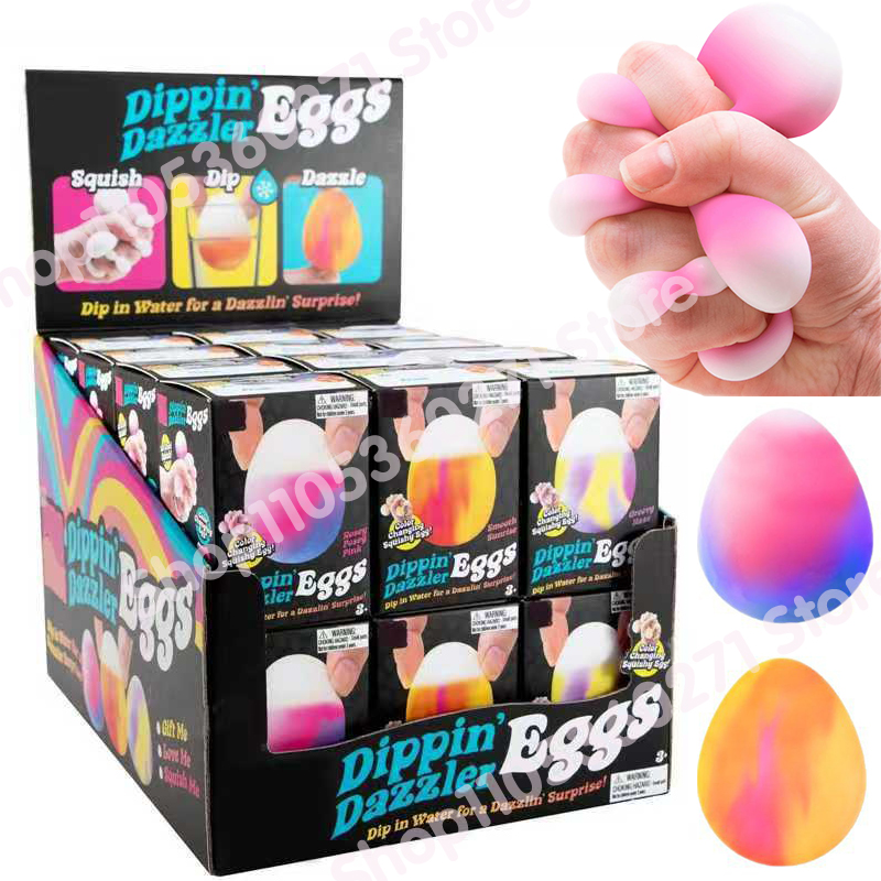 Food Storage Eggs - 2026 Needoh Goldenes Eiersuche-Spiel Blindbox Oster-Fidget