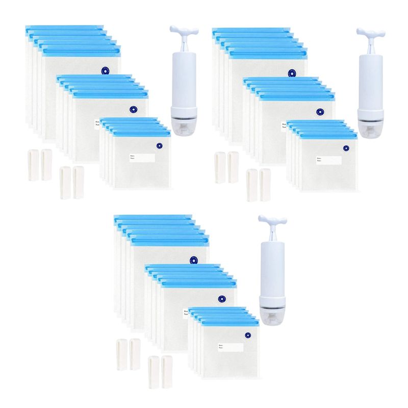 Food Storage Vacuum Pump - CYCLI-60Pack Wiederverwendbarer elektrischer Vakuum-Lebensmittelbehälter mit 3