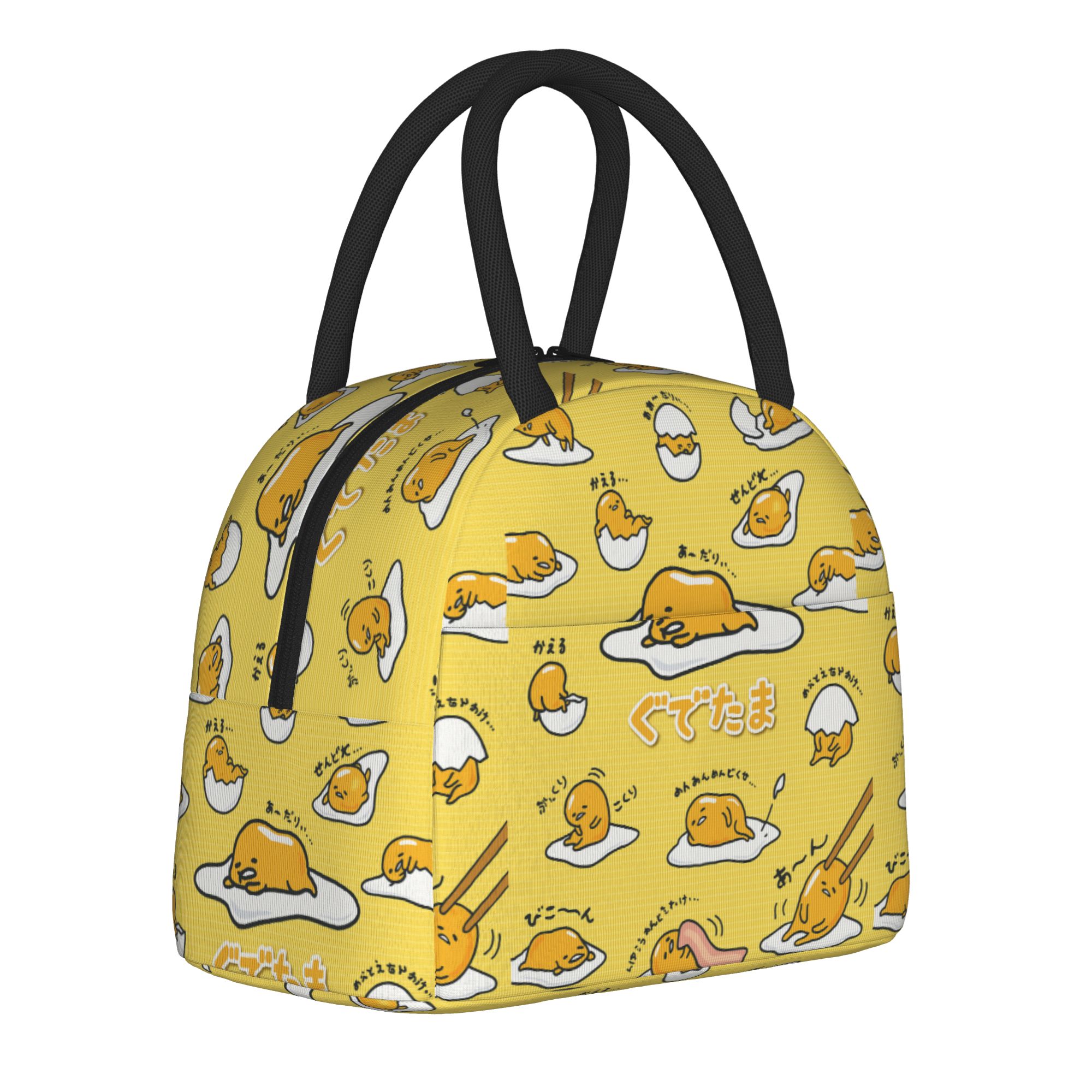Food Storage Eggs - Gudetama Cute Egg Cartoon Isolierte Lunchtasche,