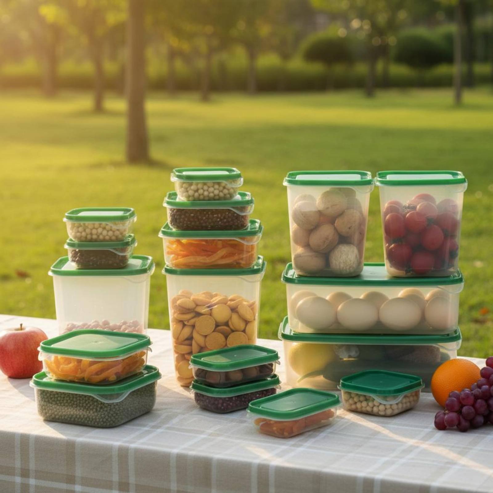 17-teiliges Kühlschrank-Aufbew – Food Storage Containers Plastic Box Bewertung und Preis