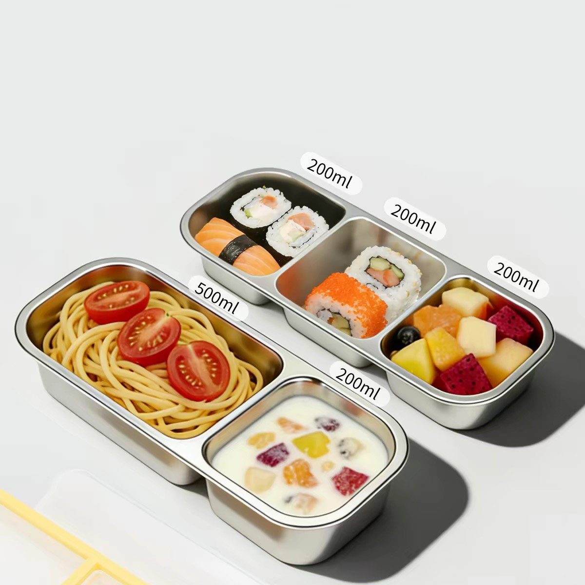 Edelstahl-Lebensmittelbehälter – Food Storage With Colander Bewertung und Preis