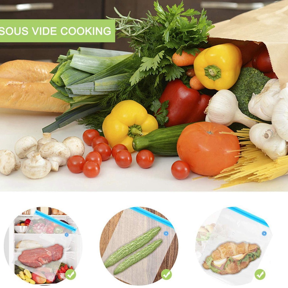 HIWS Sous-Vide-Beutel 20er-Pac – Food Storage Vacuum Pump Bewertung und Preis