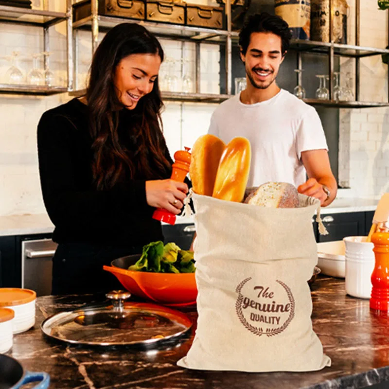 Leinen-Brotbeutel, wiederverwe – Food Storage Of Plants Bewertung und Preis