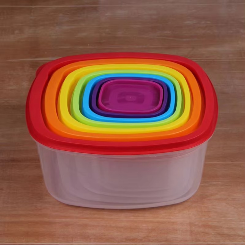 Rainbow 7-teiliger Lebensmitte – Food Storage Container Bewertung und Preis