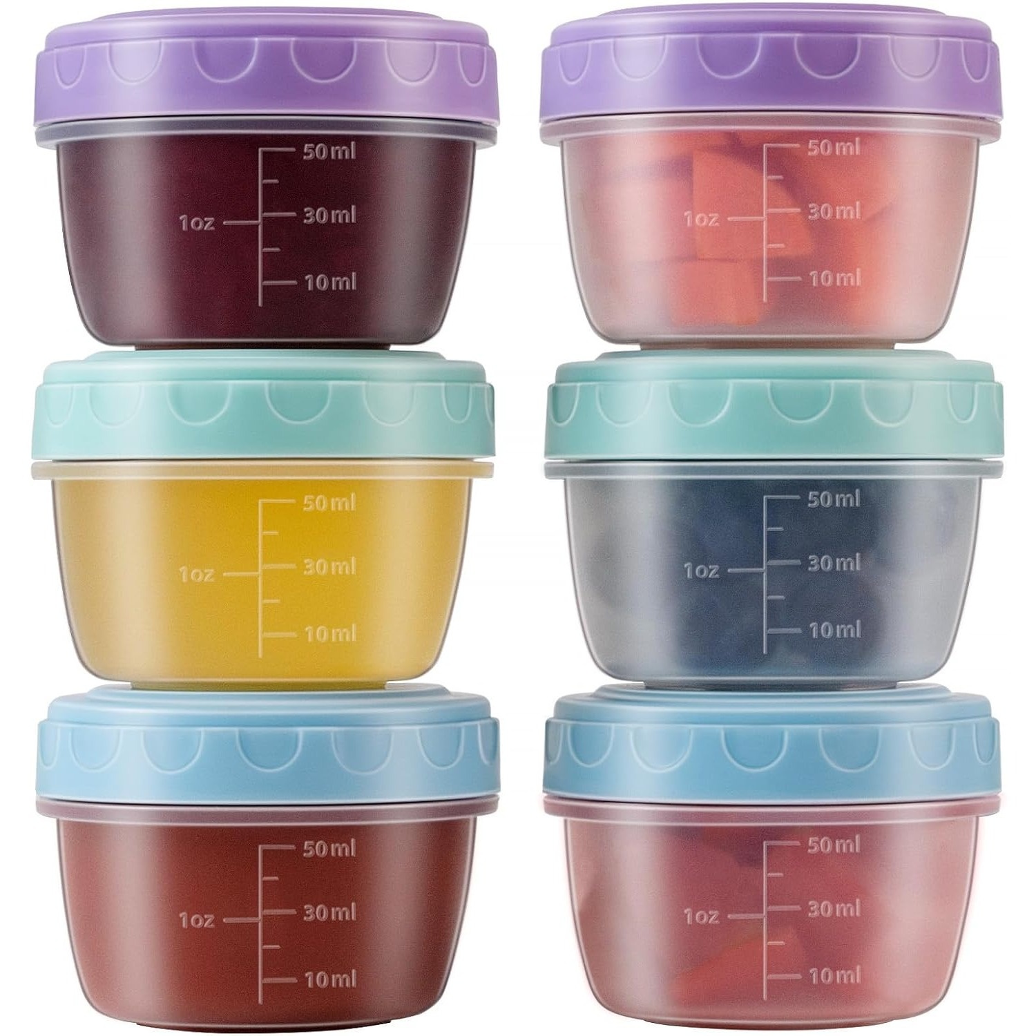 1–6 Stück 2,7 oz Salatdressing – Food Storage For Camping Bewertung und Preis