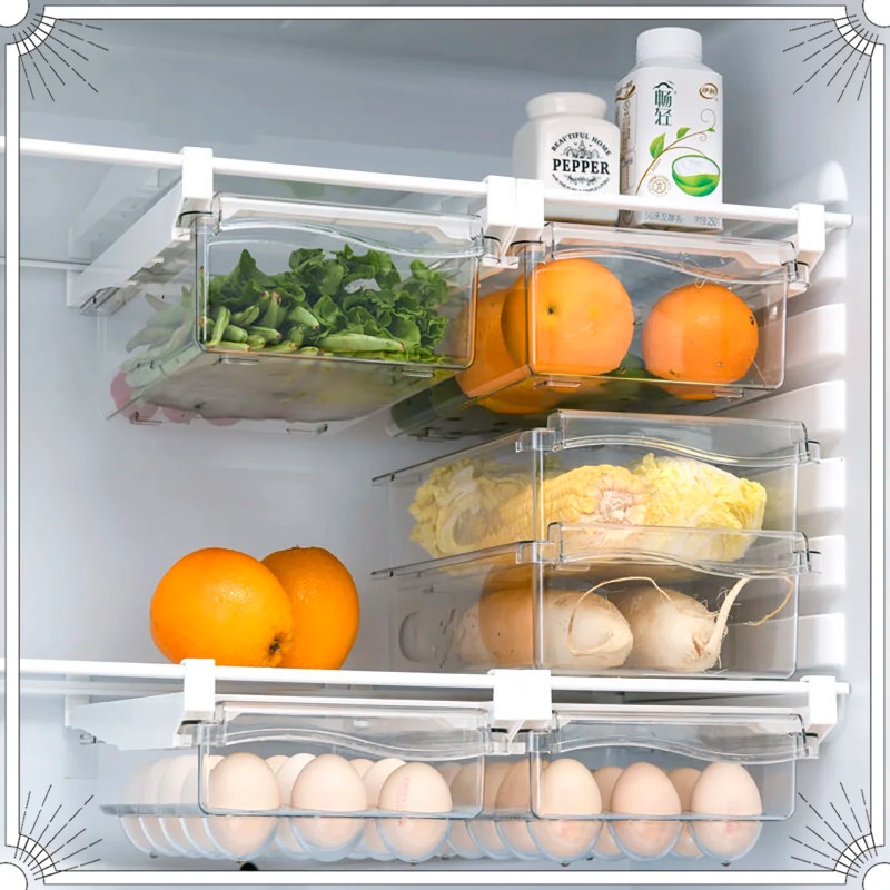Transparenter Obst-Organizer m – Food Storage Containers Plastic Box Bewertung und Preis