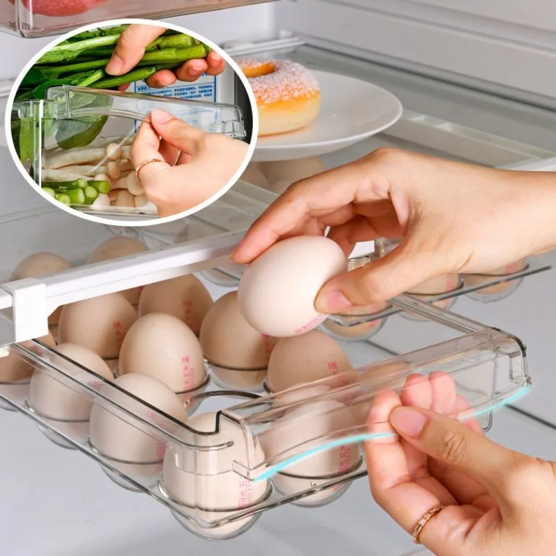 Transparenter Obst-Organizer m – Food Storage Containers Plastic Box Bewertung und Preis