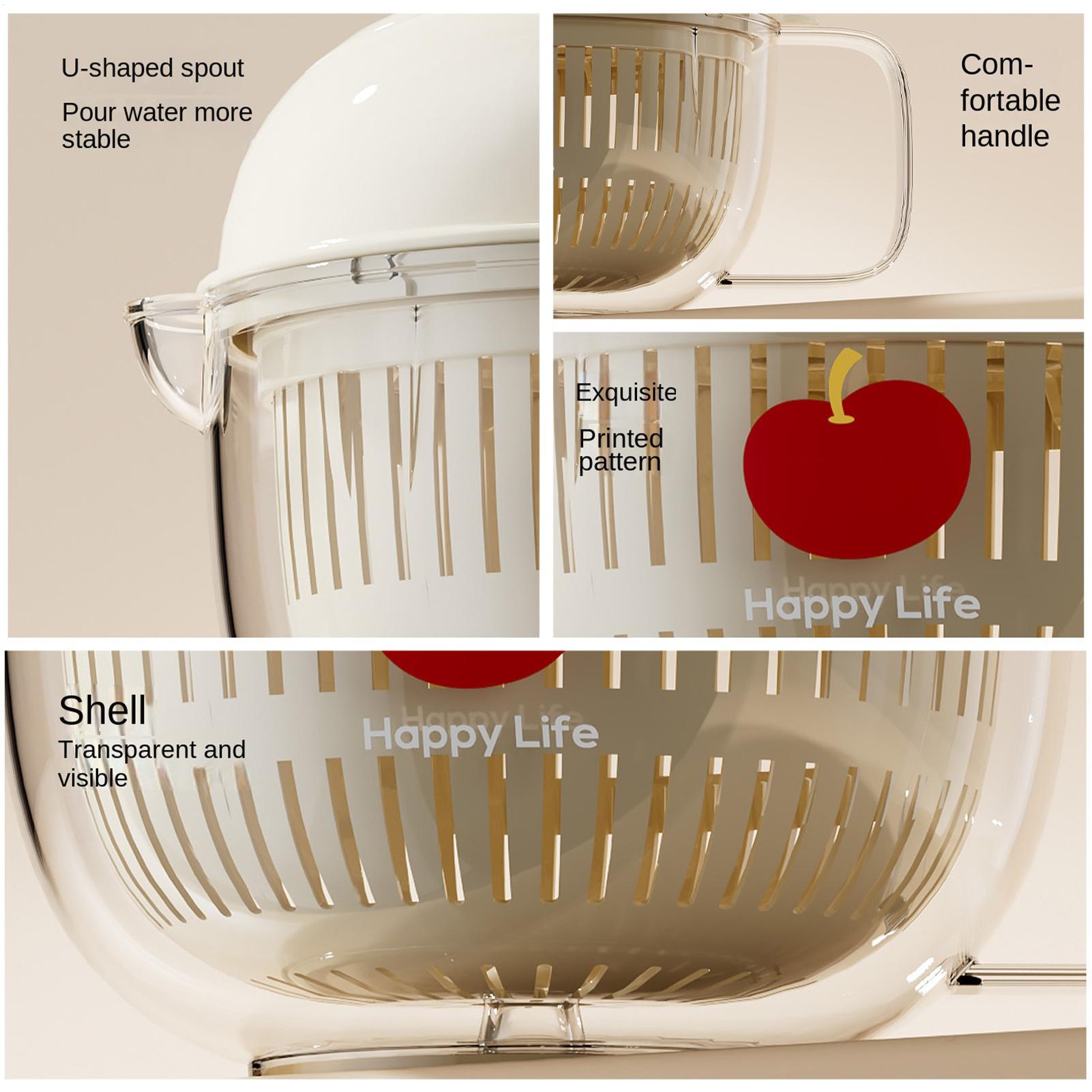 Apfel-Design Gemüsewaschgerät, – Food Storage Vegetables Bewertung und Preis