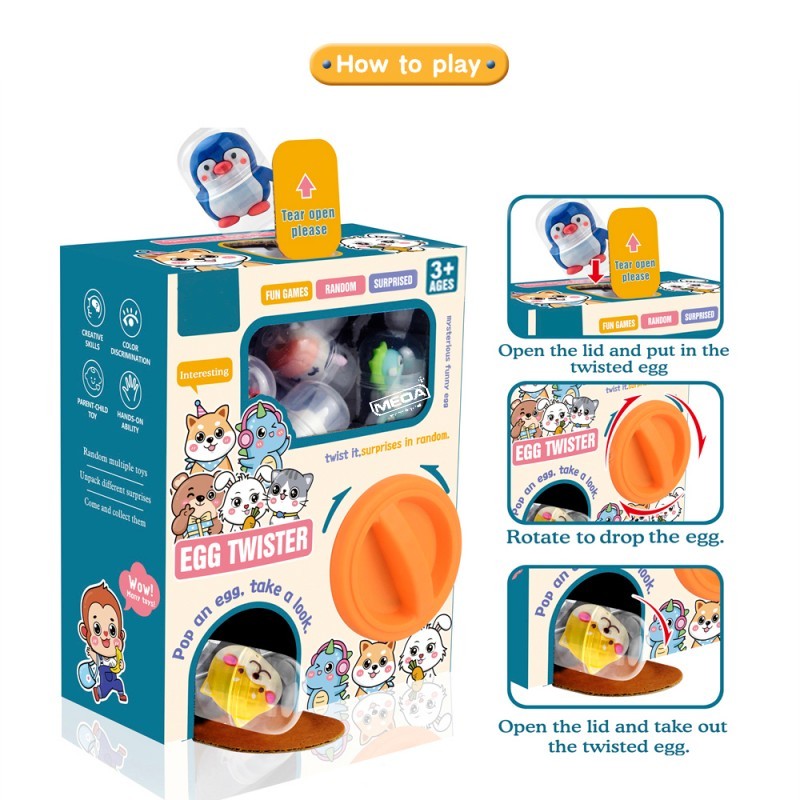 Beliebte Kinderspielzeug-Gacha – Food Storage Eggs Bewertung und Preis