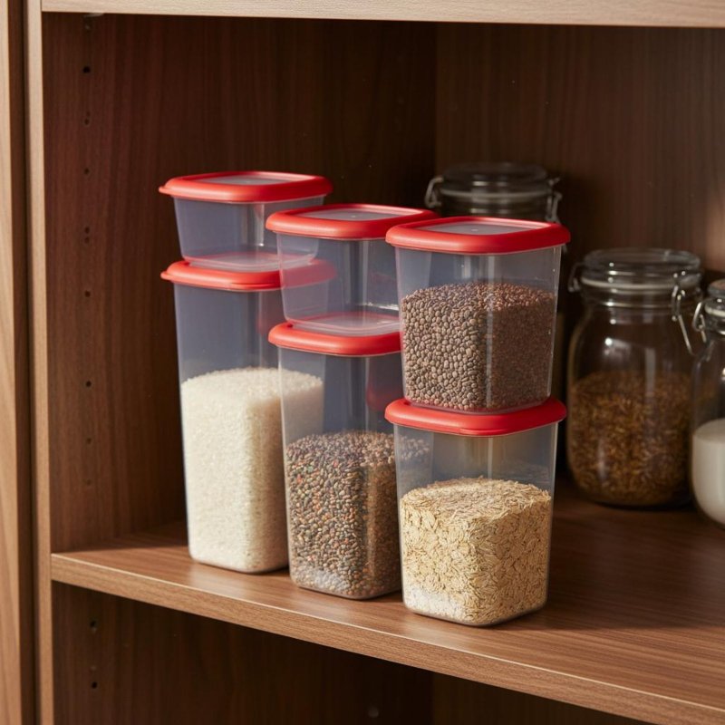 6-teiliges Luftdichtes Lebensm – Food Storage Container Bewertung und Preis