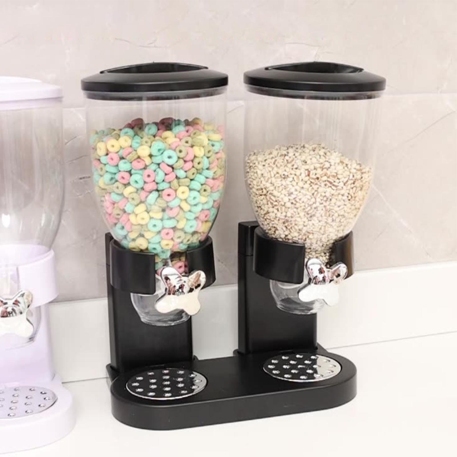 Haushalts-Müsli-Spender Doppel – Food Storage Box Plastic Bewertung und Preis