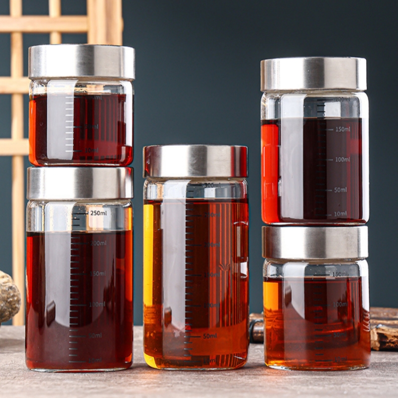2Pcs 100-500ml Glas Lagerung T – Food Storage Glass Set Bewertung und Preis