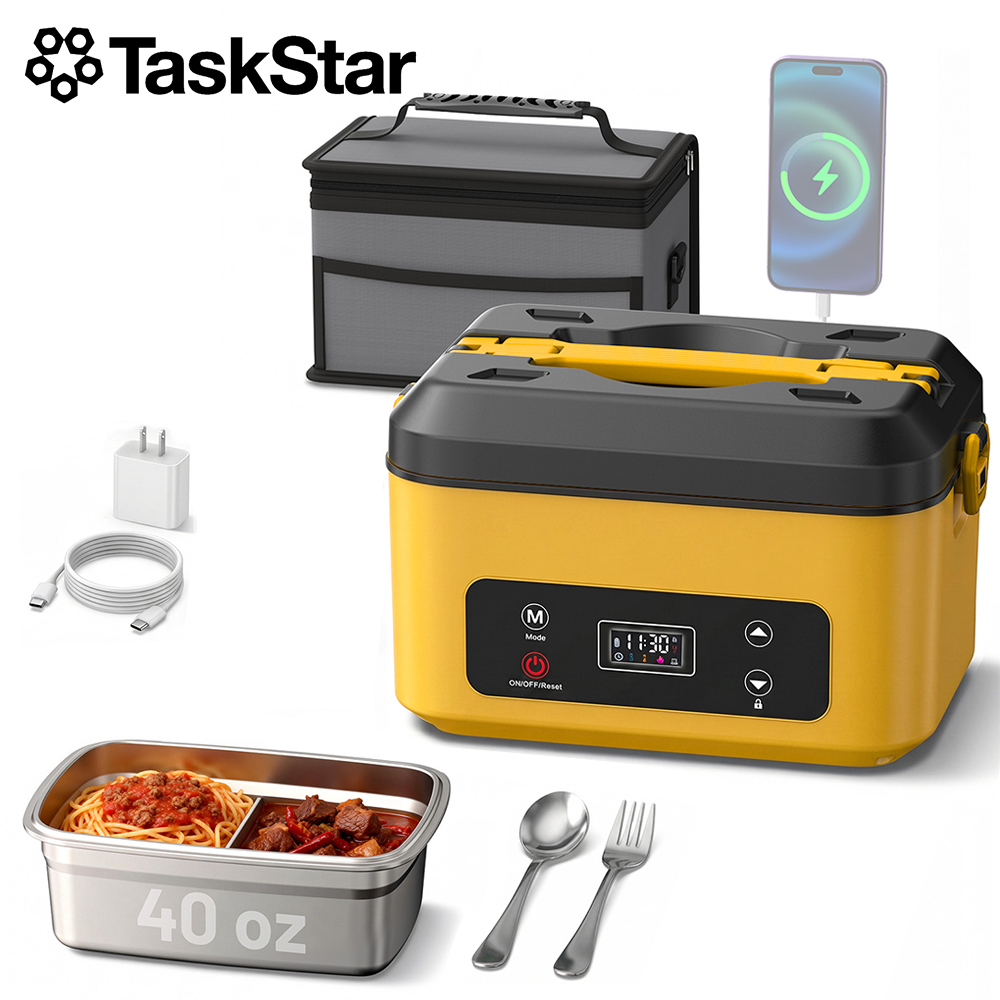 TaskStar Tragbare Beheizte Lun – Food Storage For Camping Bewertung und Preis