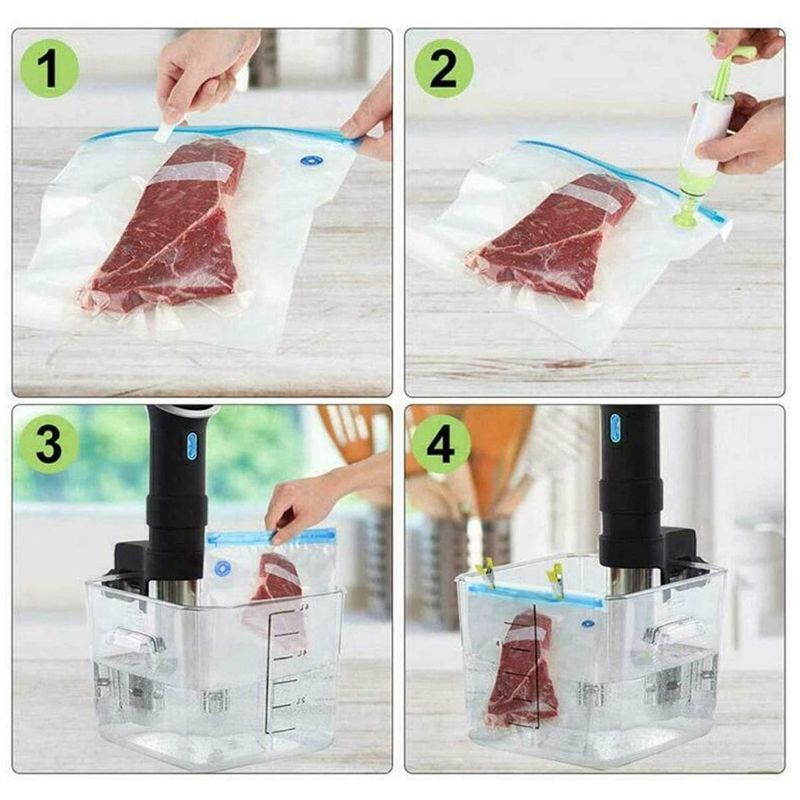 CYCLI-60Pack Wiederverwendbare – Food Storage Vacuum Pump Bewertung und Preis