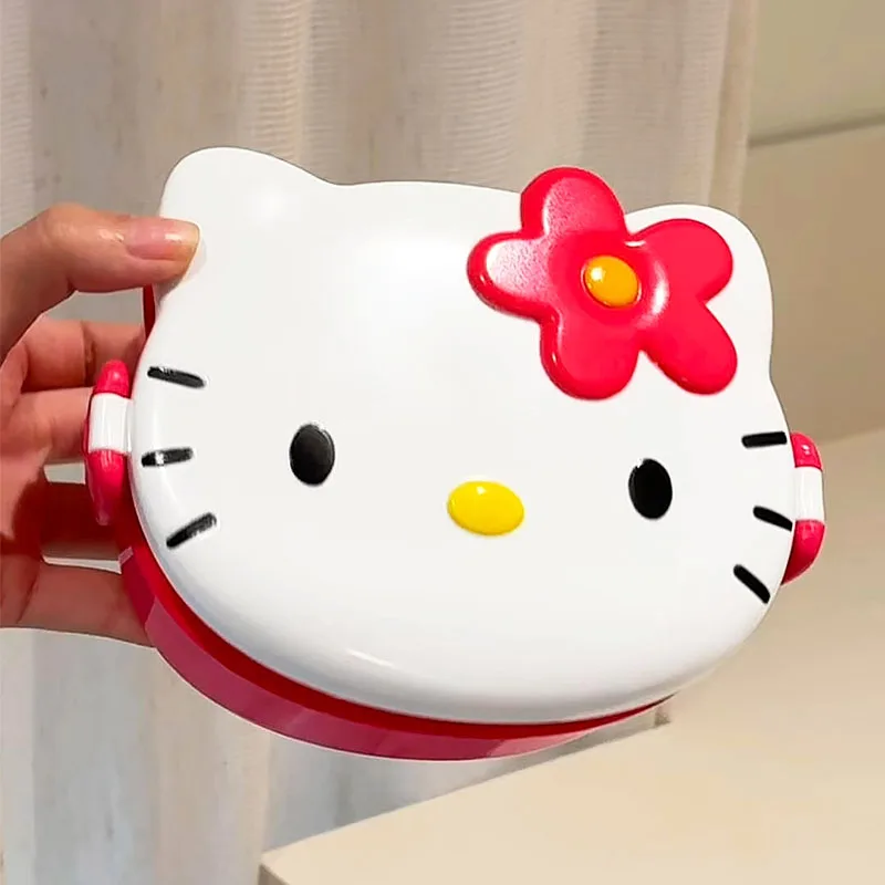 Niedliche Hello Kitty-förmige  – Food Storage Containers Plastic Box Bewertung und Preis