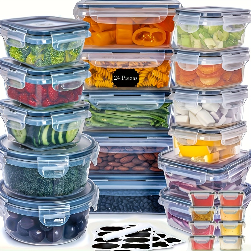 48-teiliges BPA-freies Lebensm – Food Storage With Colander Bewertung und Preis