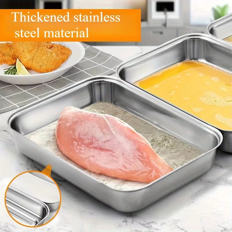 3-teilige Edelstahl-Lebensmitt – Food Storage For Camping Bewertung und Preis