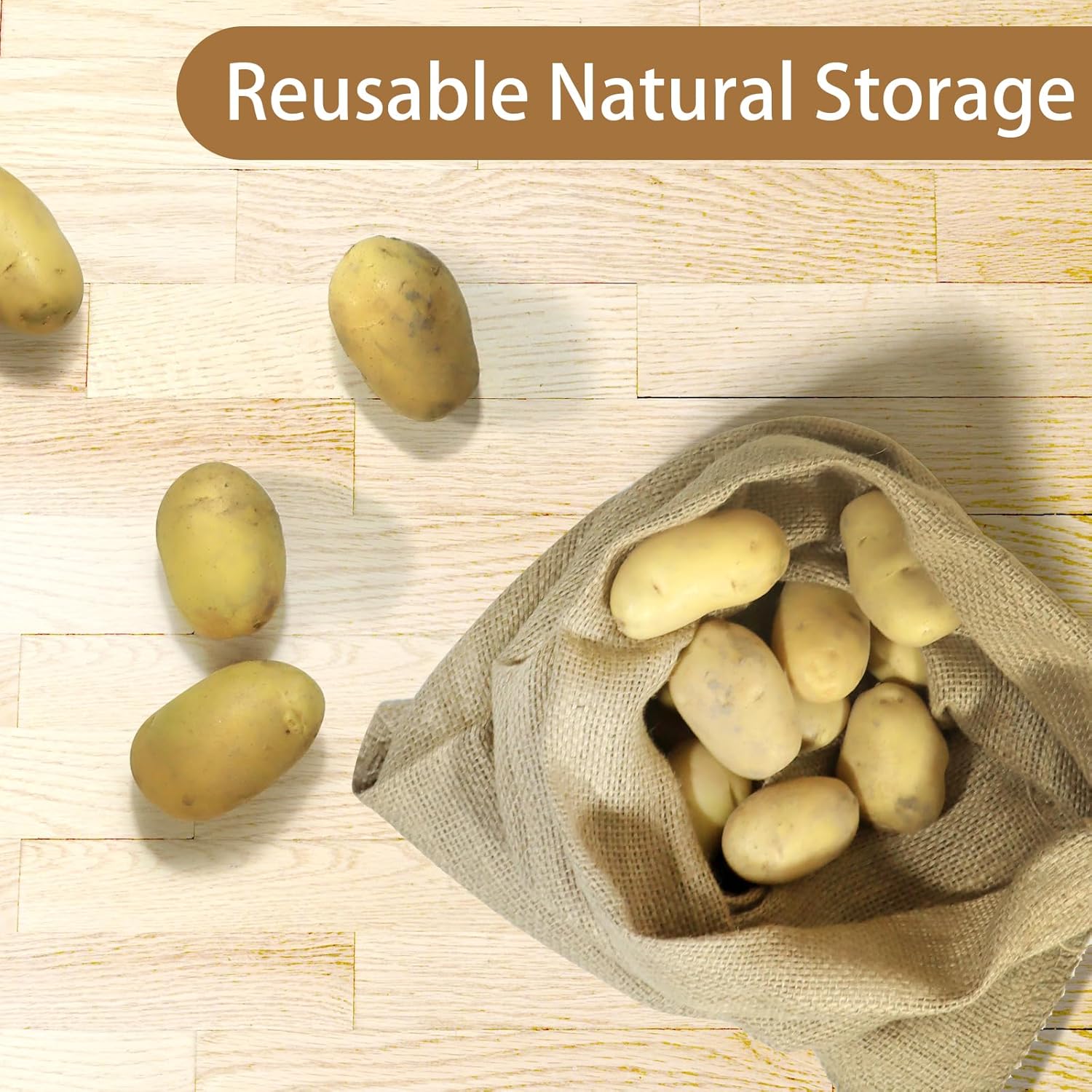 1 Packung Kartoffelsäcke, Sack – Food Storage Roots Bewertung und Preis