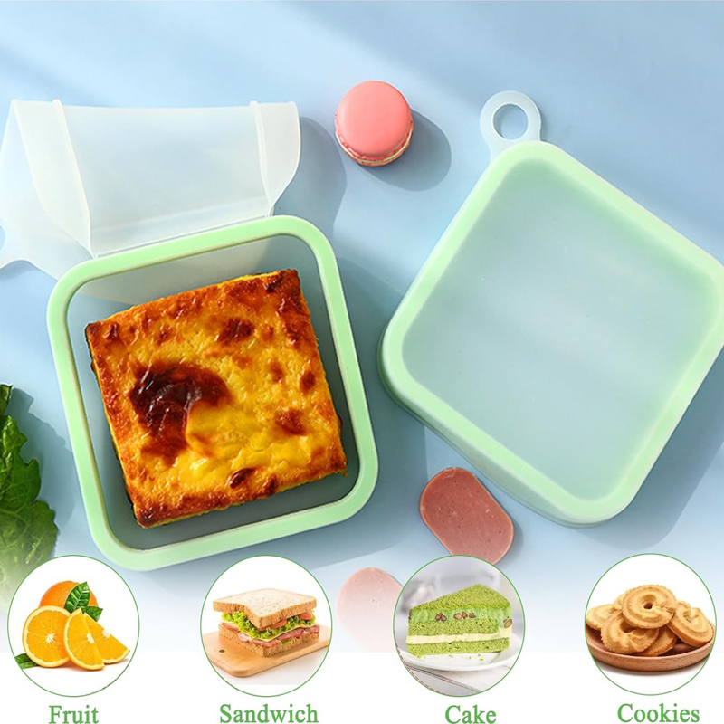 Silikon Sandwich Toast Bento B – Food Storage Keep Warm Bewertung und Preis