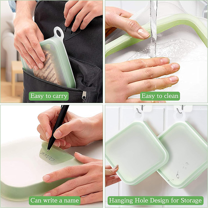 Silikon Sandwich Toast Bento B – Food Storage Keep Warm Bewertung und Preis