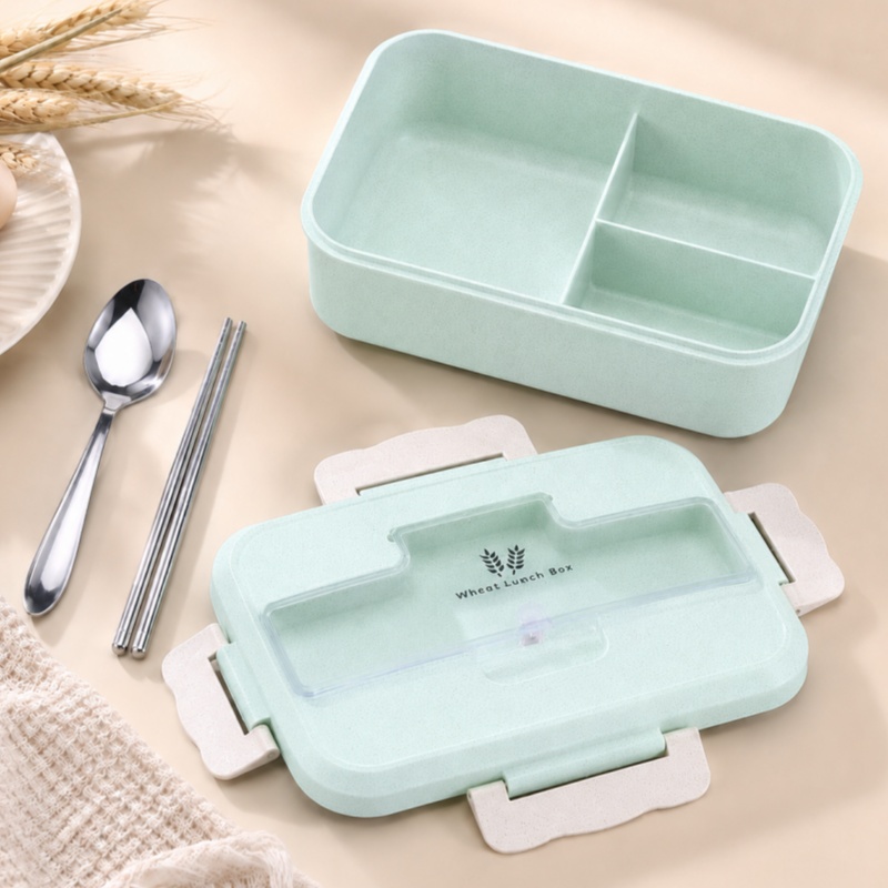 Weizenstroh-Lunchbox, mikrowel – Food Storage Containers Plastic Box Bewertung und Preis