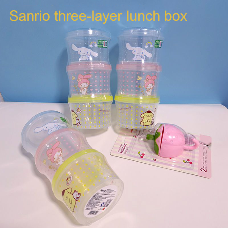 Kitty Bento Box Set 3-teilig N – Food Storage With Colander Bewertung und Preis
